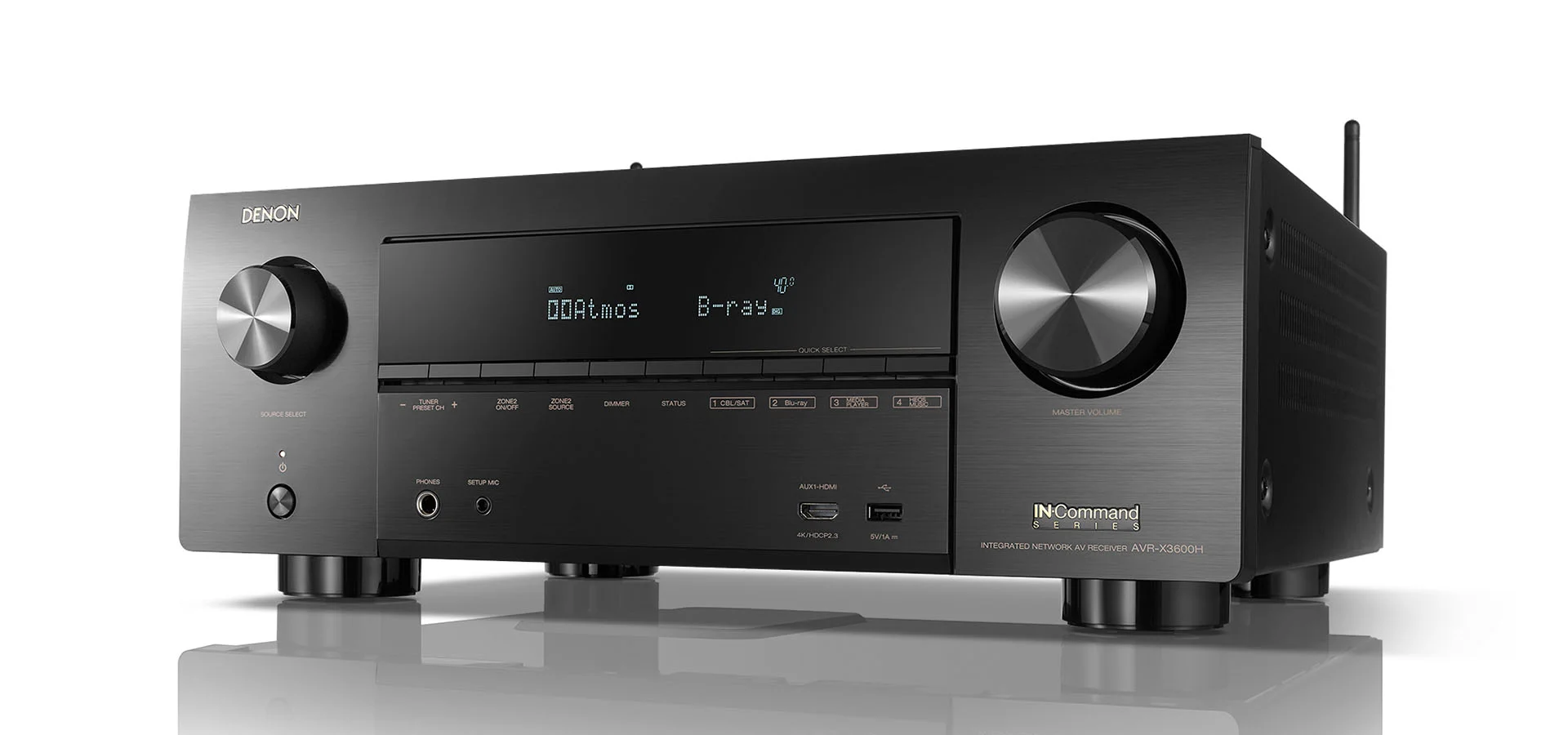 DENON AVC-X3800H - 9.4 CHANNEL 8K AV RECEIVER