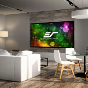 Elite Screens SB120WH2 SableFrame B2 120″ 16:9 4K Fixed Screen