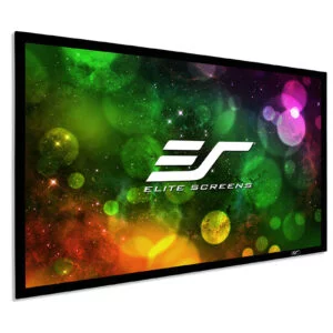 Elite Screens Sable Frame B2, 135-inch Diag. 16:9, Active 3D / 4K Ultra HD Fixed Frame Home Theater Projection Projector Screen Kit, SB135WH2