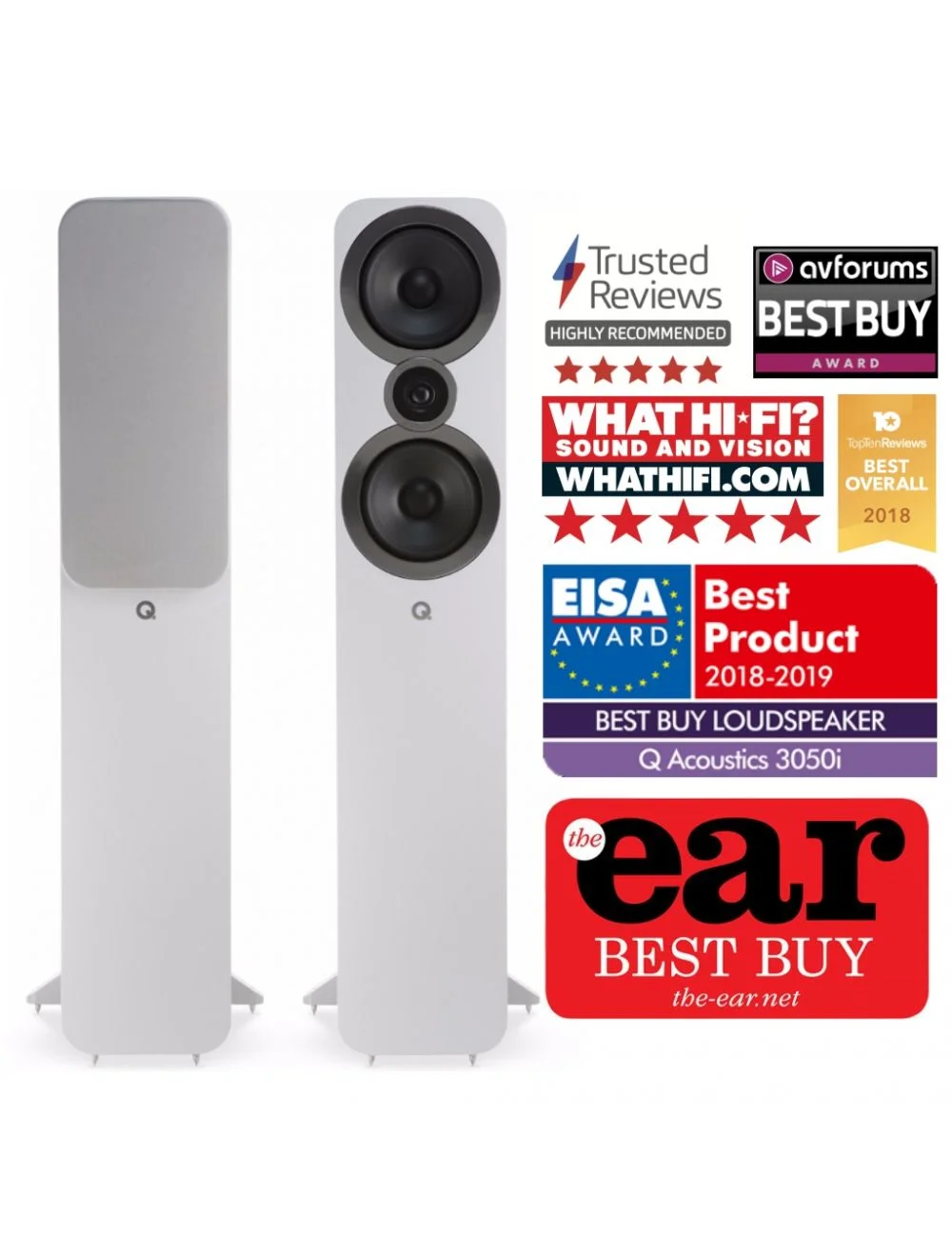 Q Acoustics 3050i Floor Standing Speaker ( Pair )