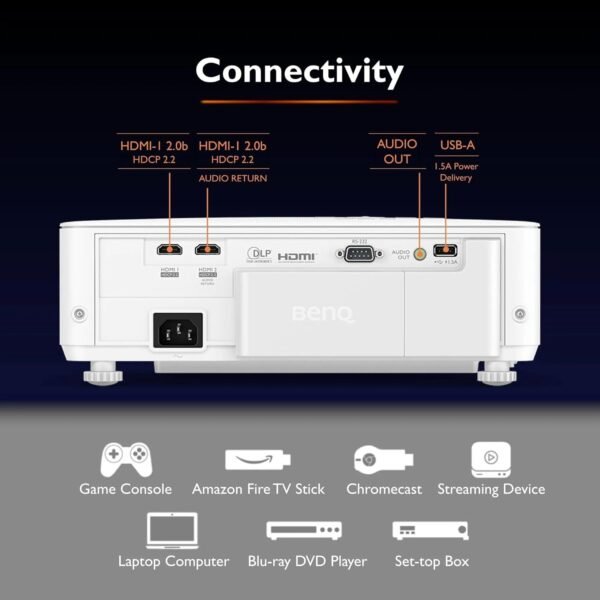 BenQ TK700 - 4K UHD Home Cinema Projector - Image 2