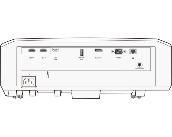 JVC LX-NZ30B DLP 4K UHD/HDR Home Theater Projector - Image 4